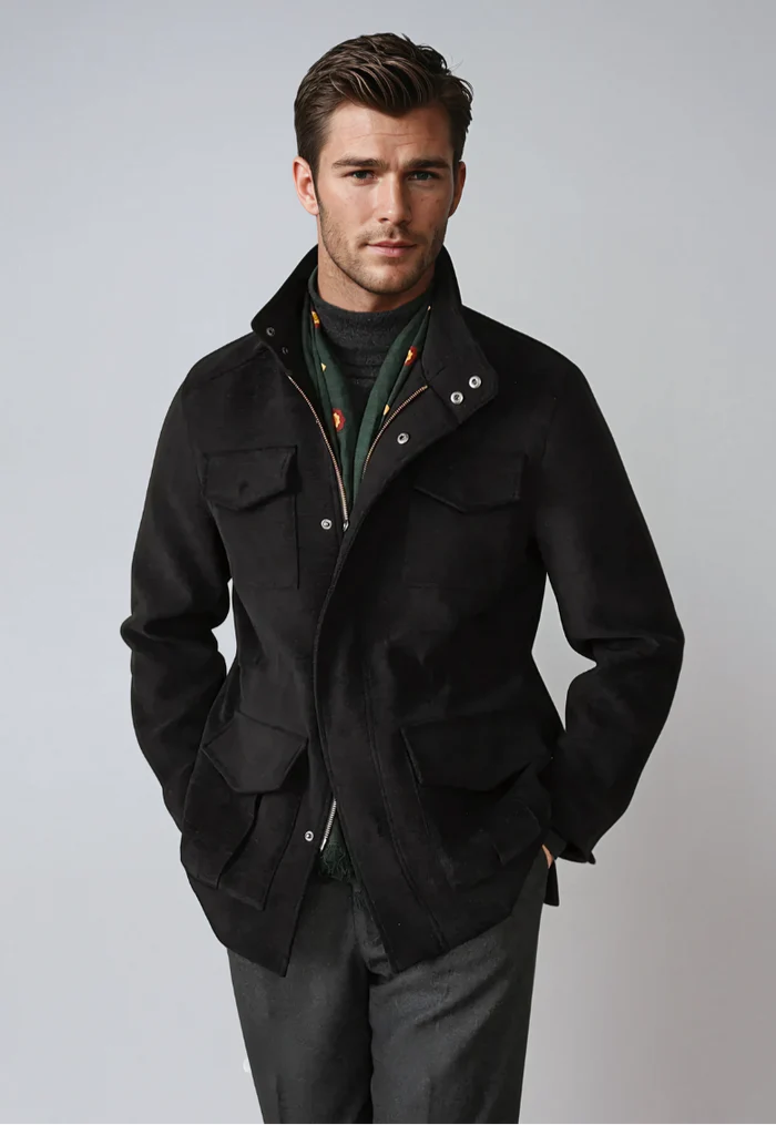 Wool Multi-Pocket Jacket